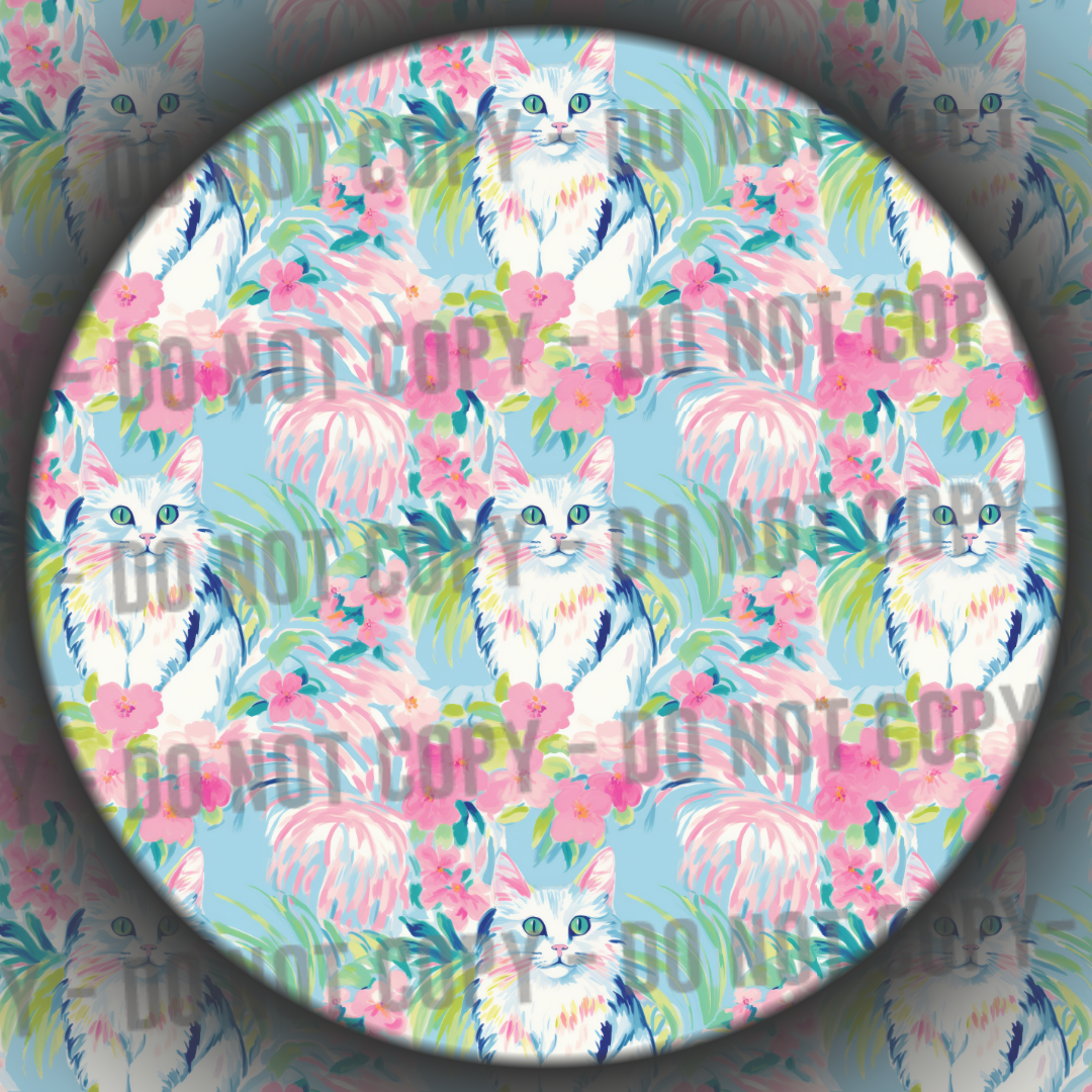 AI - Watercolour Cats - 8