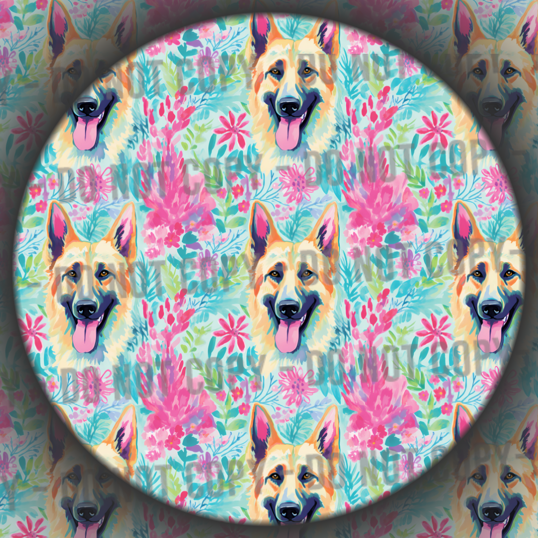 AI - Watercolour Dogs - 33