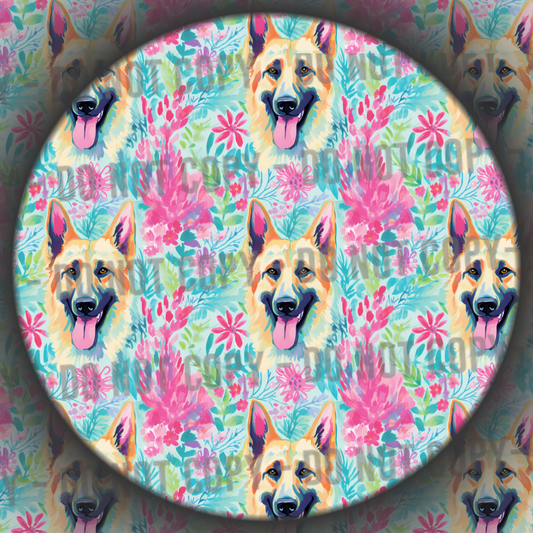 AI - Watercolour Dogs - 33