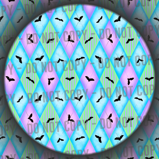 Argyle Bats - Pastel