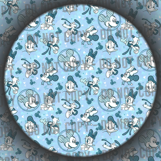 Blue Mouse & Friends