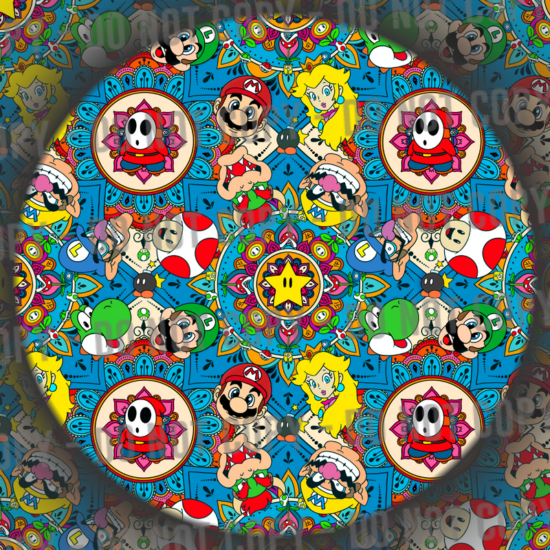 Blue Party Bandana