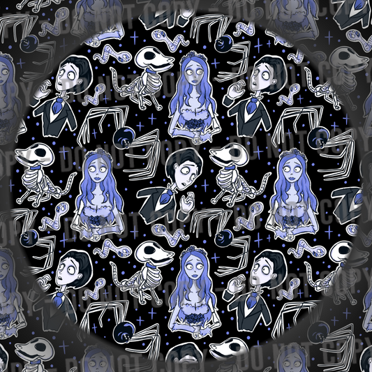 Bride Stickers - Blue