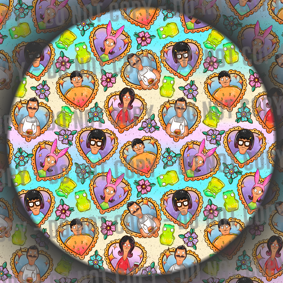 Burger Hearts - Ombre