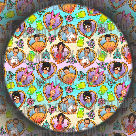 Burger Hearts - Ombre