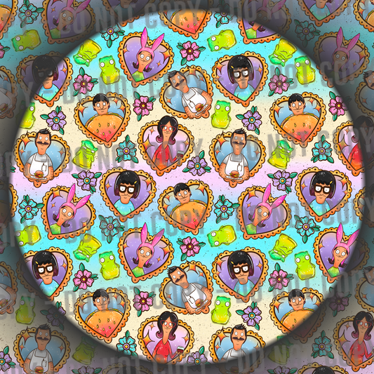Burger Hearts - Ombre