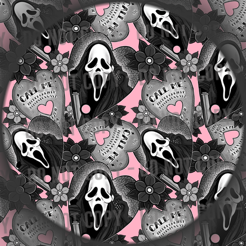 Call Me - Pink And Grey