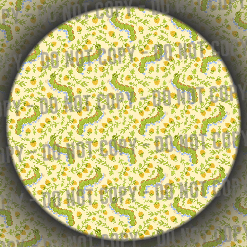 Caterpillar Parade - Floral