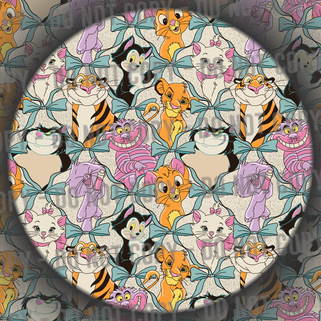 Cats - Blue Bows