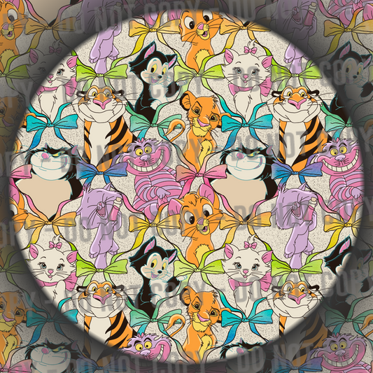 Cats - Rainbow Bows