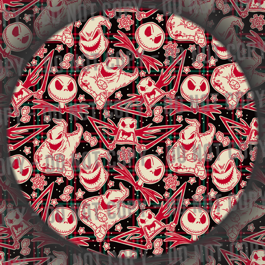 Christmas Nightmare - Red & Tartan