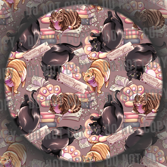 Chunky Book Cats - Pink