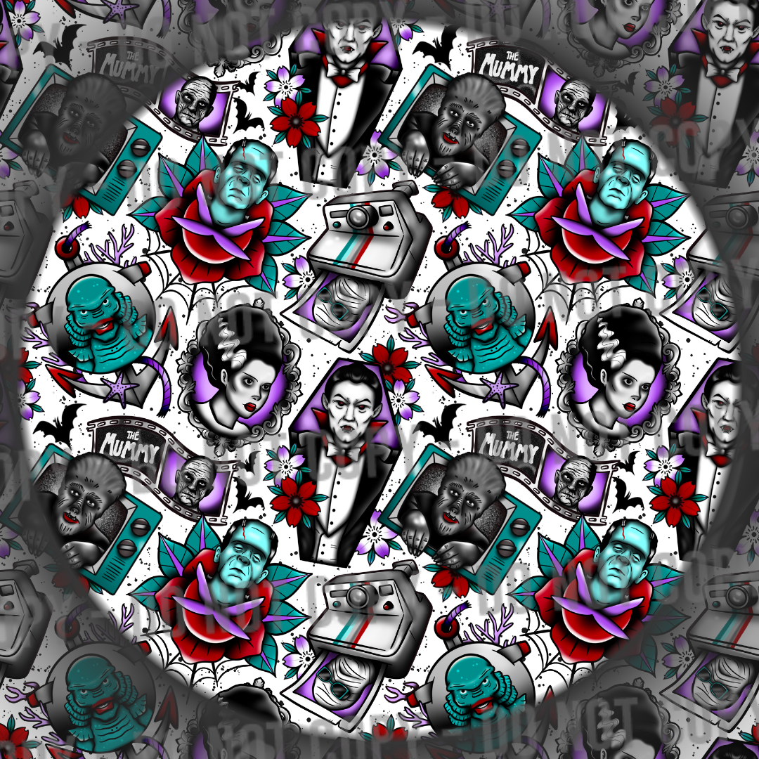 Clear Vinyl - Classic Monsters