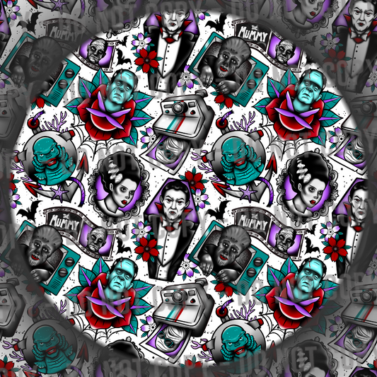 Clear Vinyl - Classic Monsters