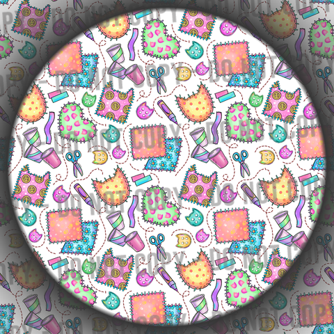 Clear Vinyl - Crafty Dollhouse