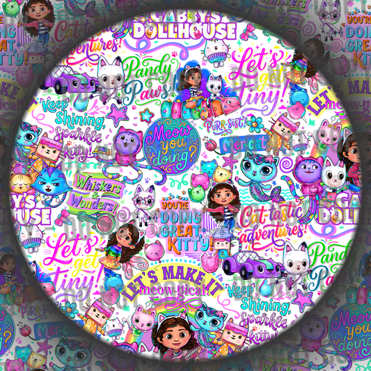 Clear Vinyl - Dollhouse Quotes