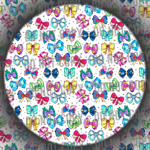 Clear Vinyl - Princess Bows