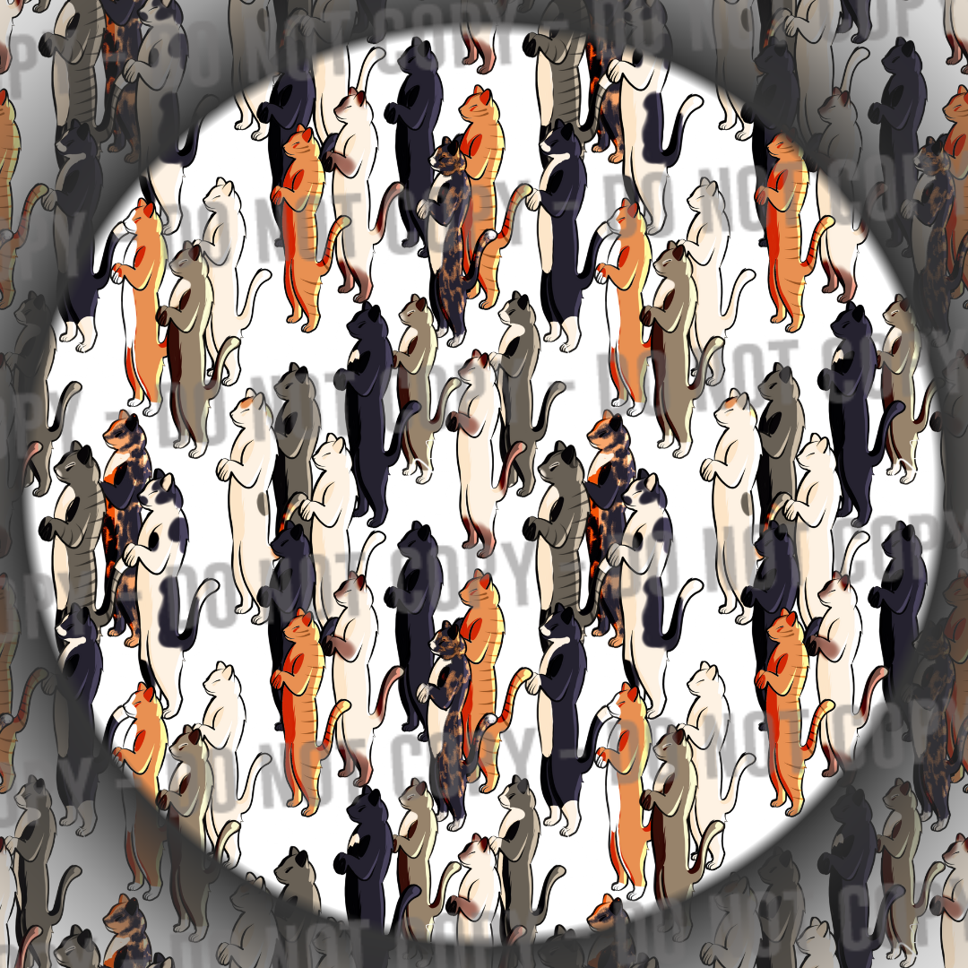 Clear Vinyl - TCR Cats