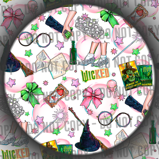 Clear Vinyl - Witchy Icons