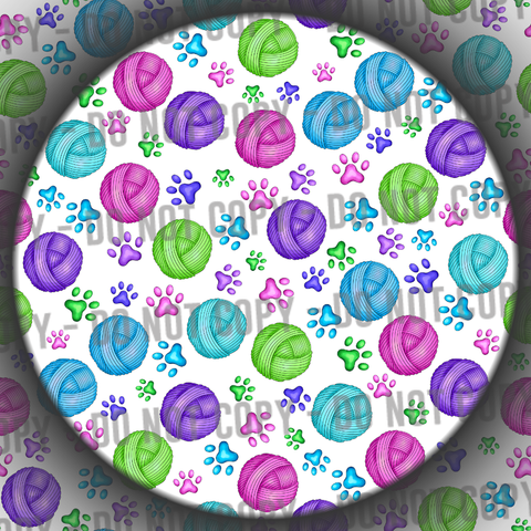 Clear Vinyl - Wool & Paws