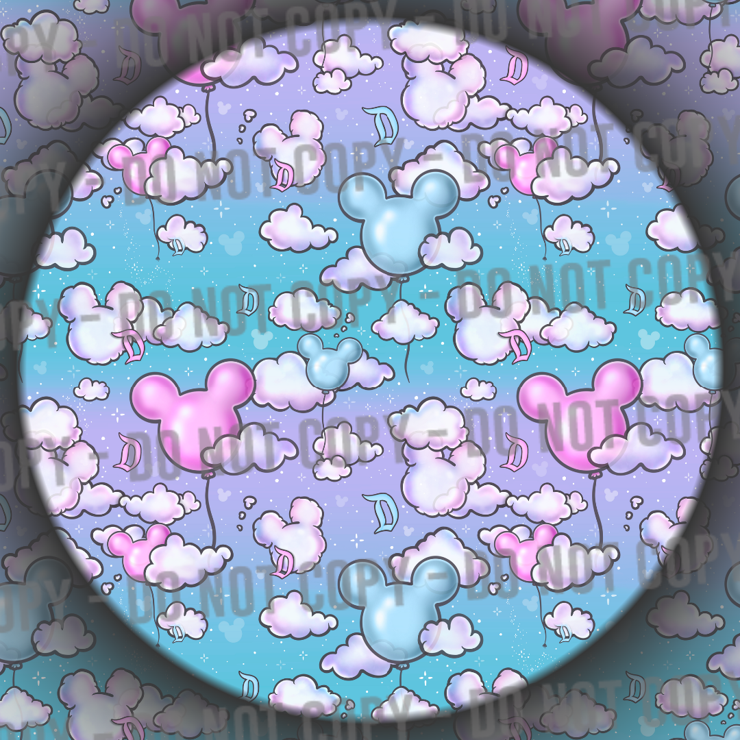 Co-Ord - Cute Castle - Blue