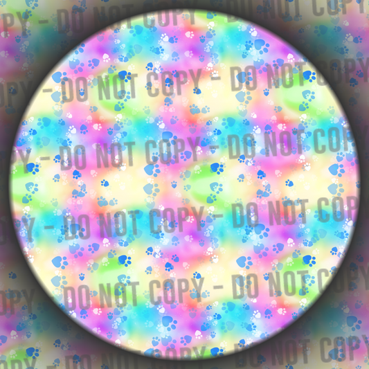 Co-Ord - Cute Dogs - Rainbow