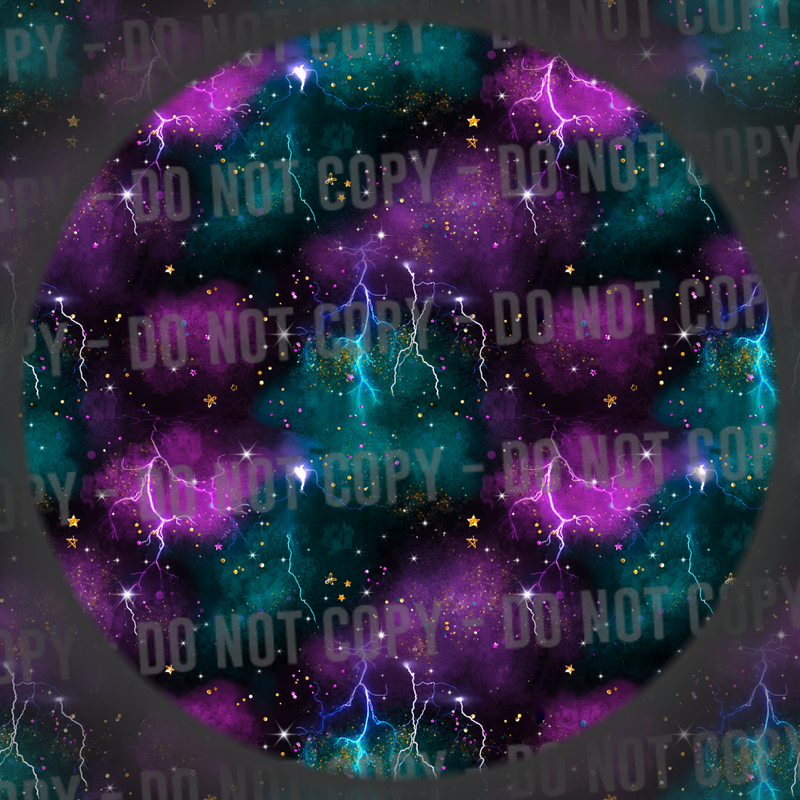 Co-Ord - Ring - Purple & Teal
