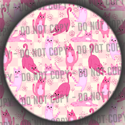 Cool Cats - Pink