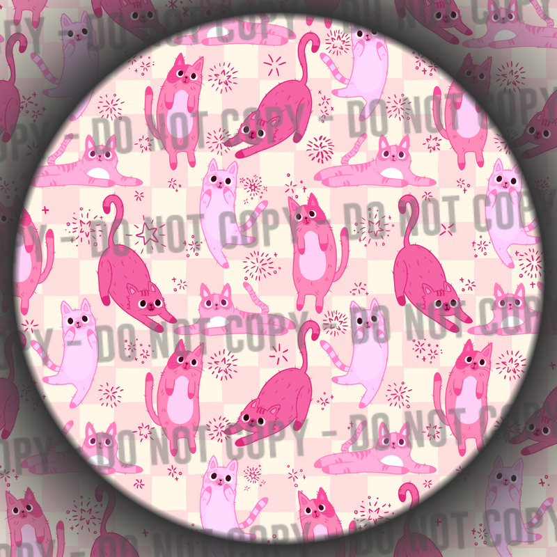 Cool Cats - Pink