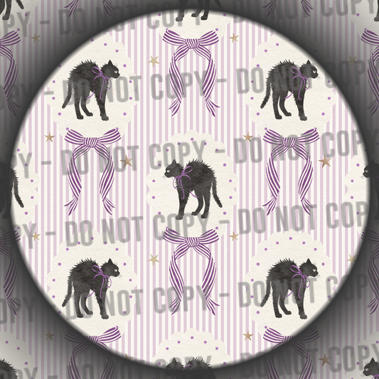 Coquette Halloween Cats - 1