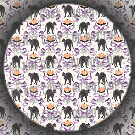 Coquette Halloween Cats - 2