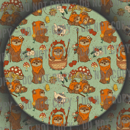 Cottage Ewok - Green