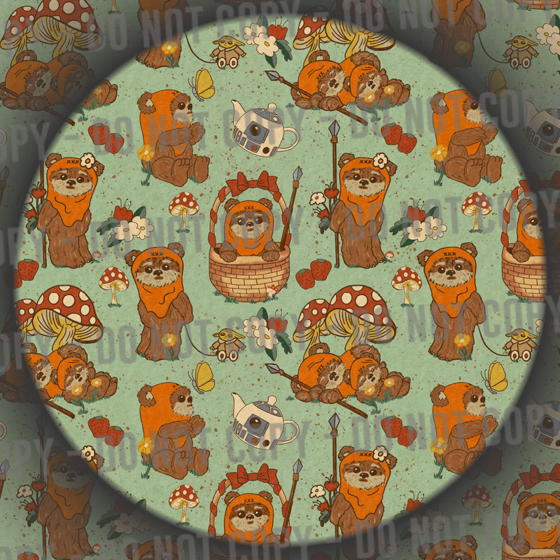 Cottage Ewok - Green