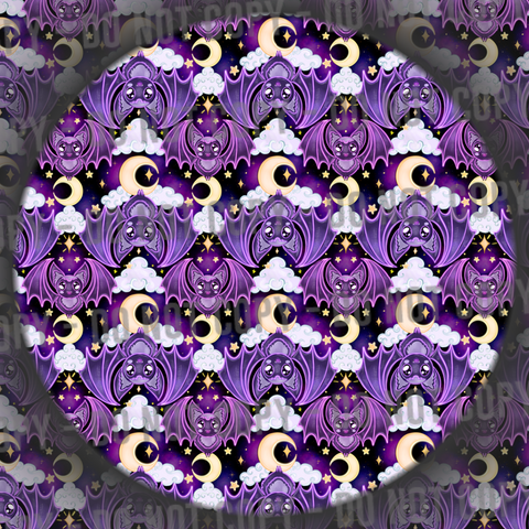 Cute Bats - Purple