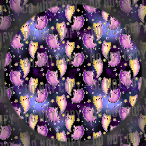 Cute Cat Ghosts