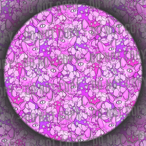 Cyclops Kitty - Pink