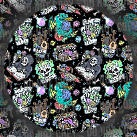 D20 - Black