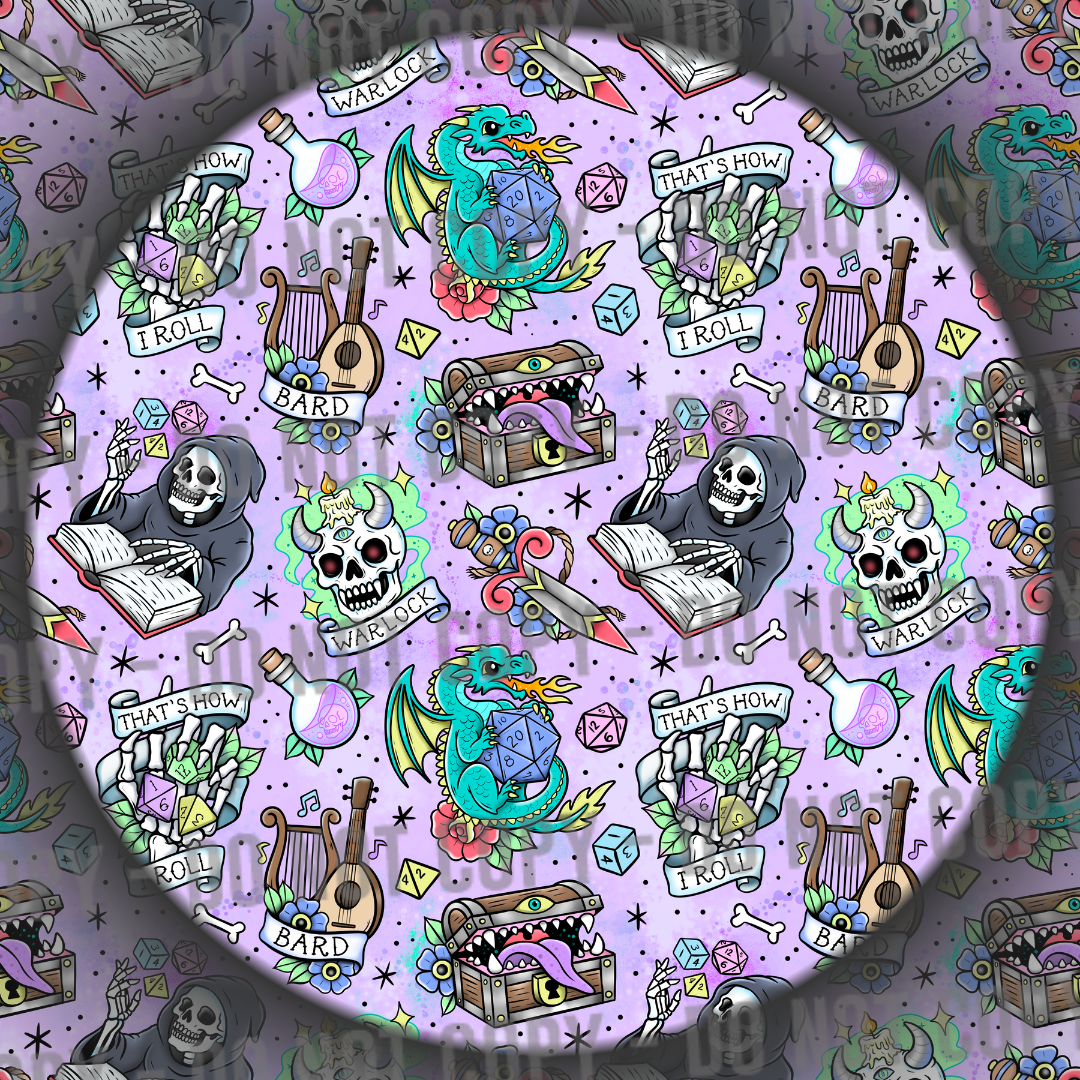 D20 - Purple