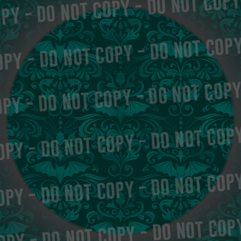 Damask Bats - Teal