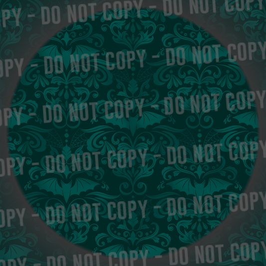 Damask Bats - Teal