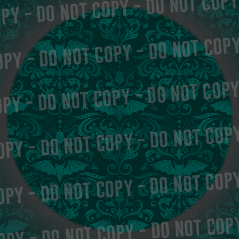 Damask Bats - Teal