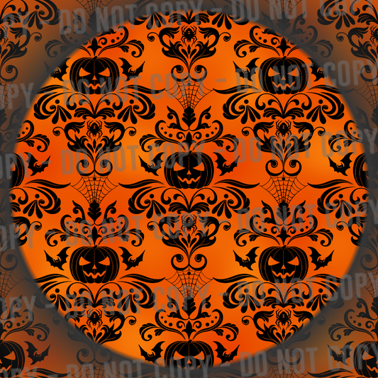 Damask Pumpkins - Orange