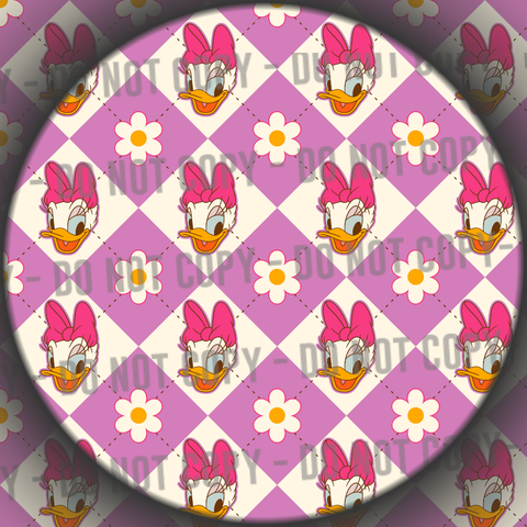 Dark Pink Duck Diamonds