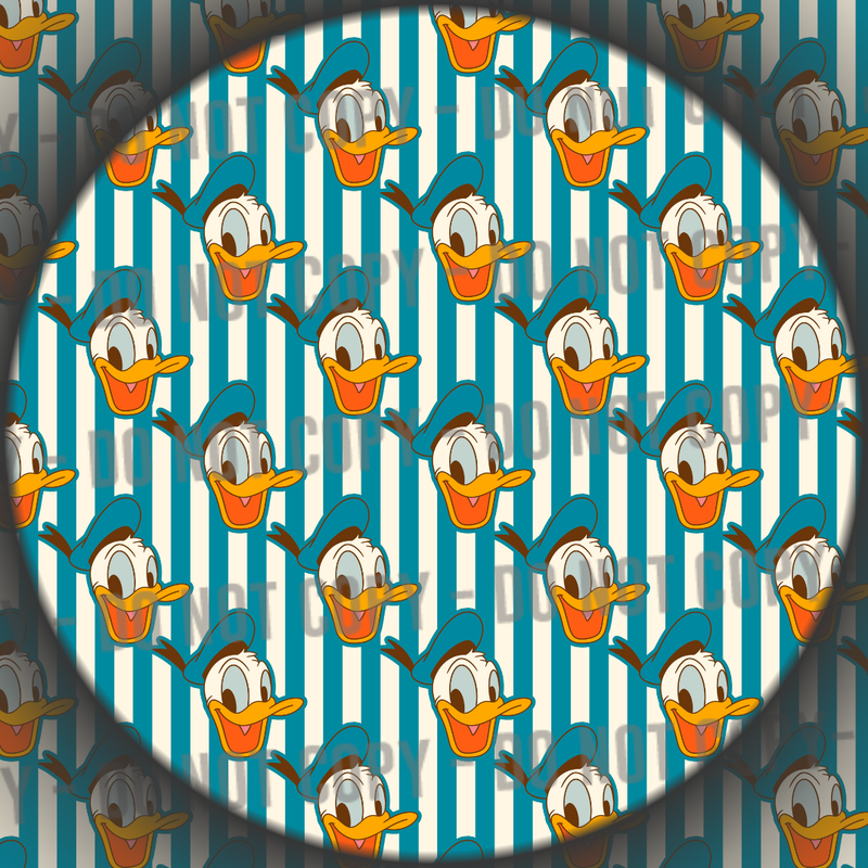 Deep Blue Duck Stripes