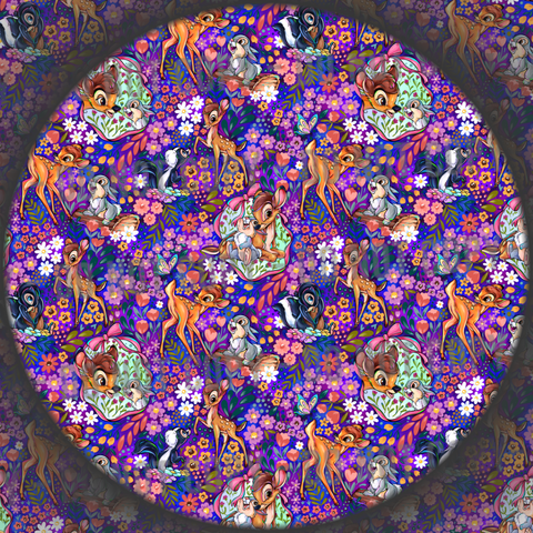 Deer - Floral Main - 2