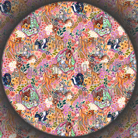 Deer - Floral Main - 3