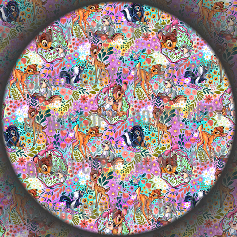 Deer - Floral Main - 4