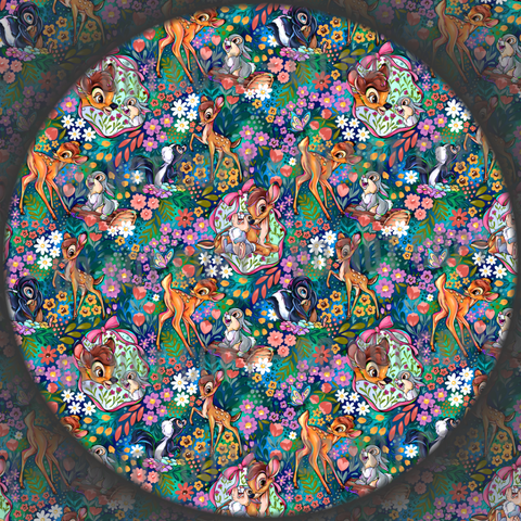 Deer - Floral Main - 5