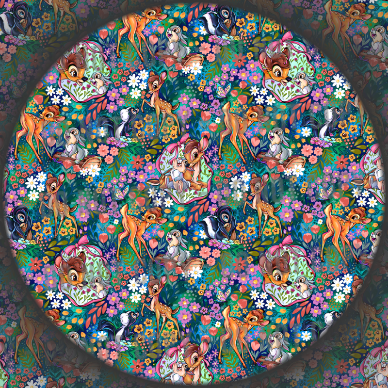 Deer - Floral Main - 5