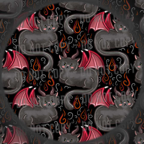 Dragon Cat - Black